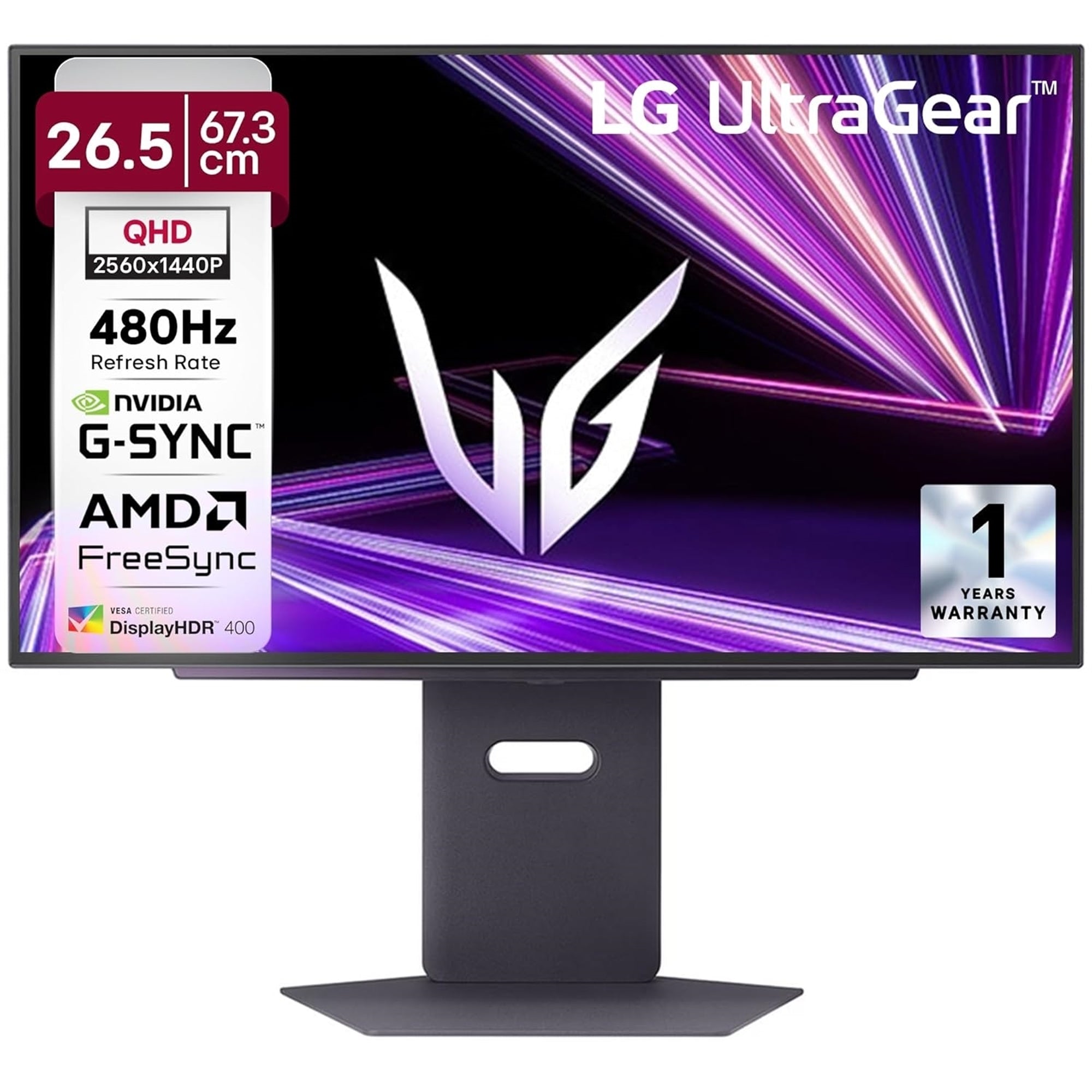 LG 27GX790A-B UltraGear 27" QHD (2560x1440) 240Hz 0.03ms OLED FreeSync Monitor, Black (Used - Good)