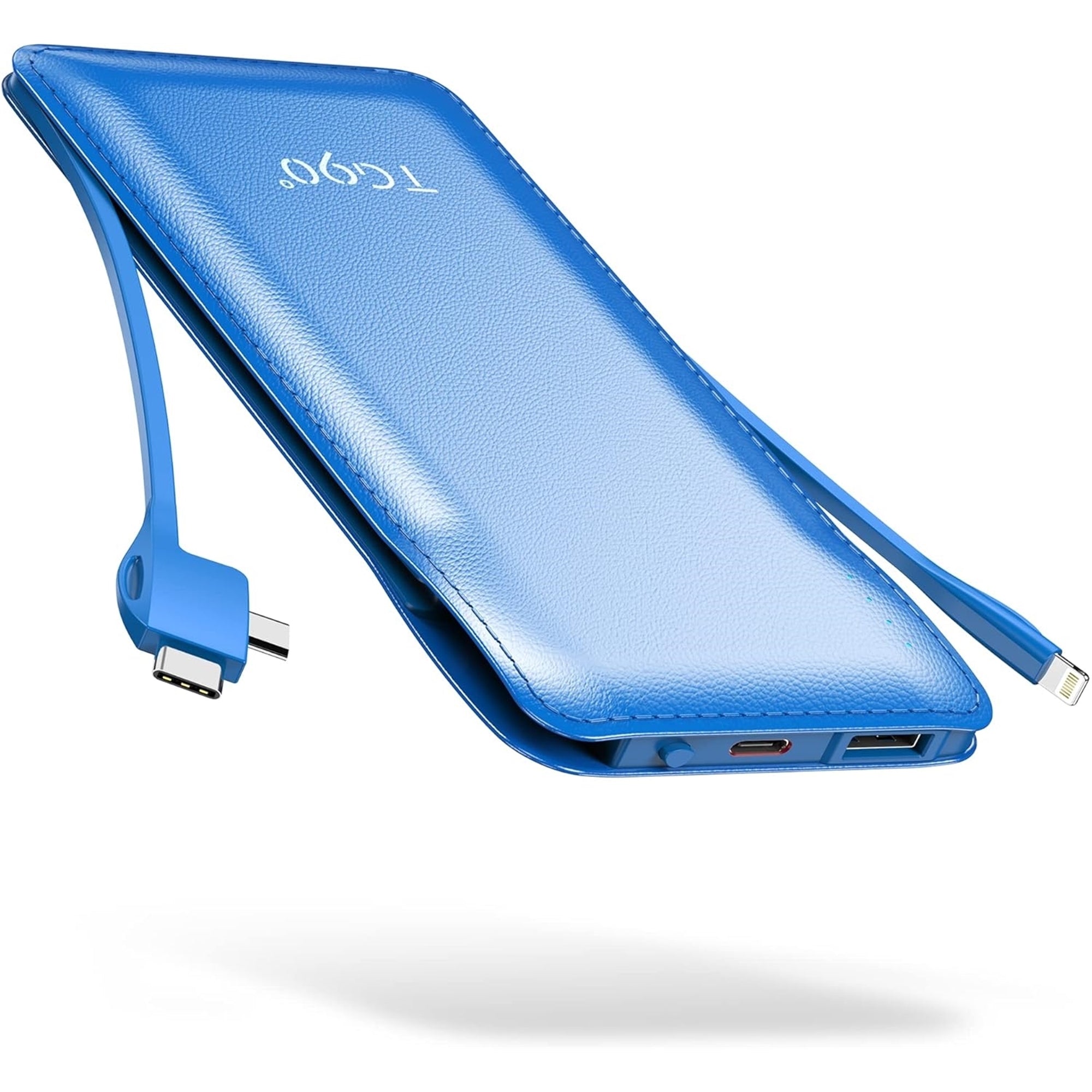 TG90° A-10K53 10000mAh 2-Port Power Bank, Blue