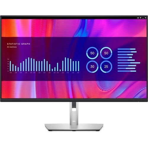 Dell P3223DE 31.5" QHD (2560x1440) 8ms IPS Monitor, Black (Certified Refurbished)