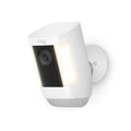 Spotlight Cam Pro, Battery with 2K Video and Ring Vision, LED Lights and 3D Motion - White