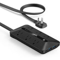 Anker A91F2 6-Outlet 1875W 5 ft. Cord Power Strip, Black