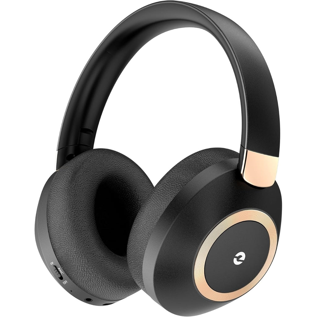 EAORUL H30 Bluetooth Wireless Over-Ear Headphones, Black