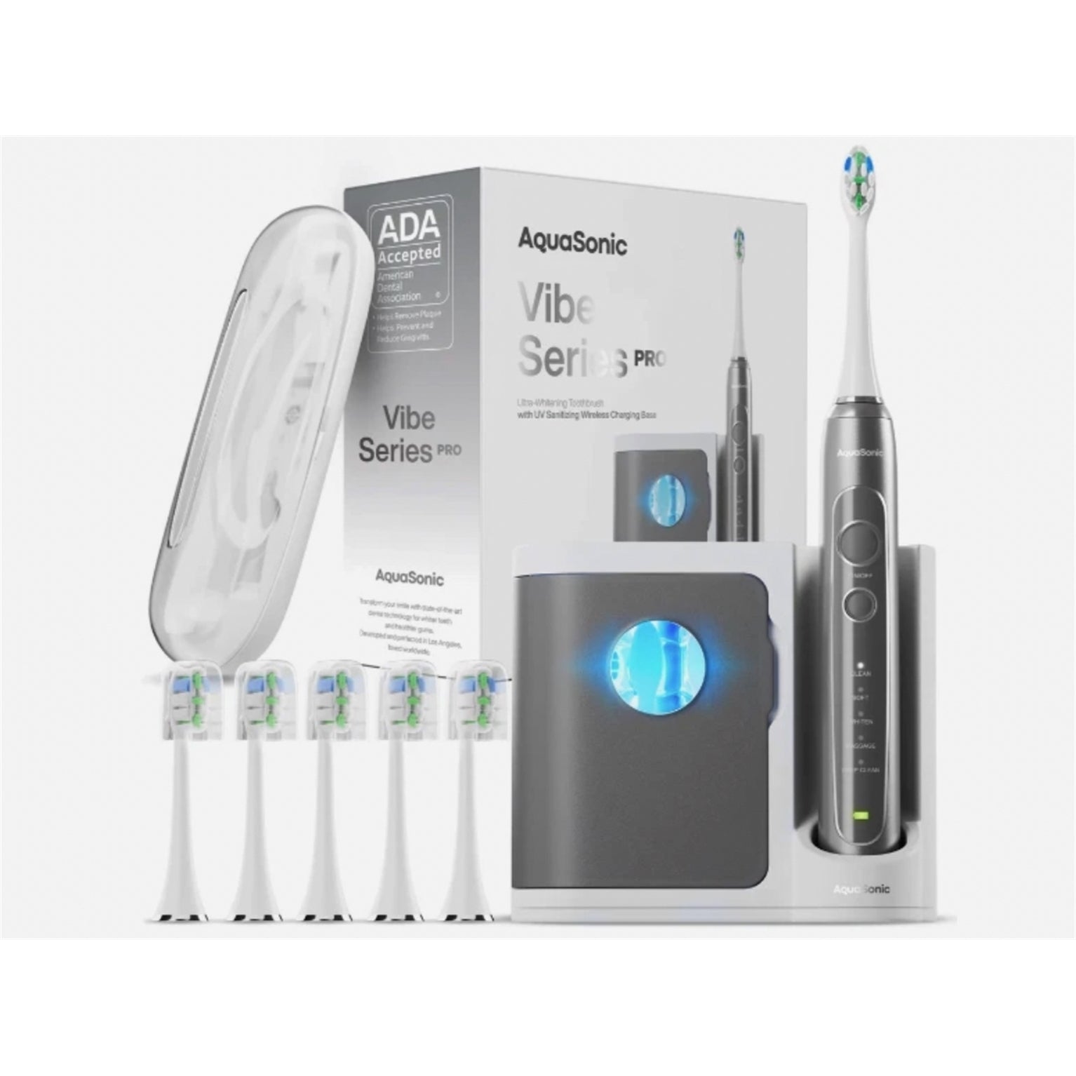 Aquasonic Vibe Series PRO – Ultra-Whitening Electric Toothbrush