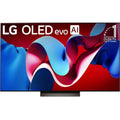 LG OLED evo C4 4K (3840x2160) 65" Smart HDR TV, Black (Scratch and Dent)