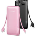 TG90° A-Z53 10000mAh 2-Port Power Bank, Black & Pink
