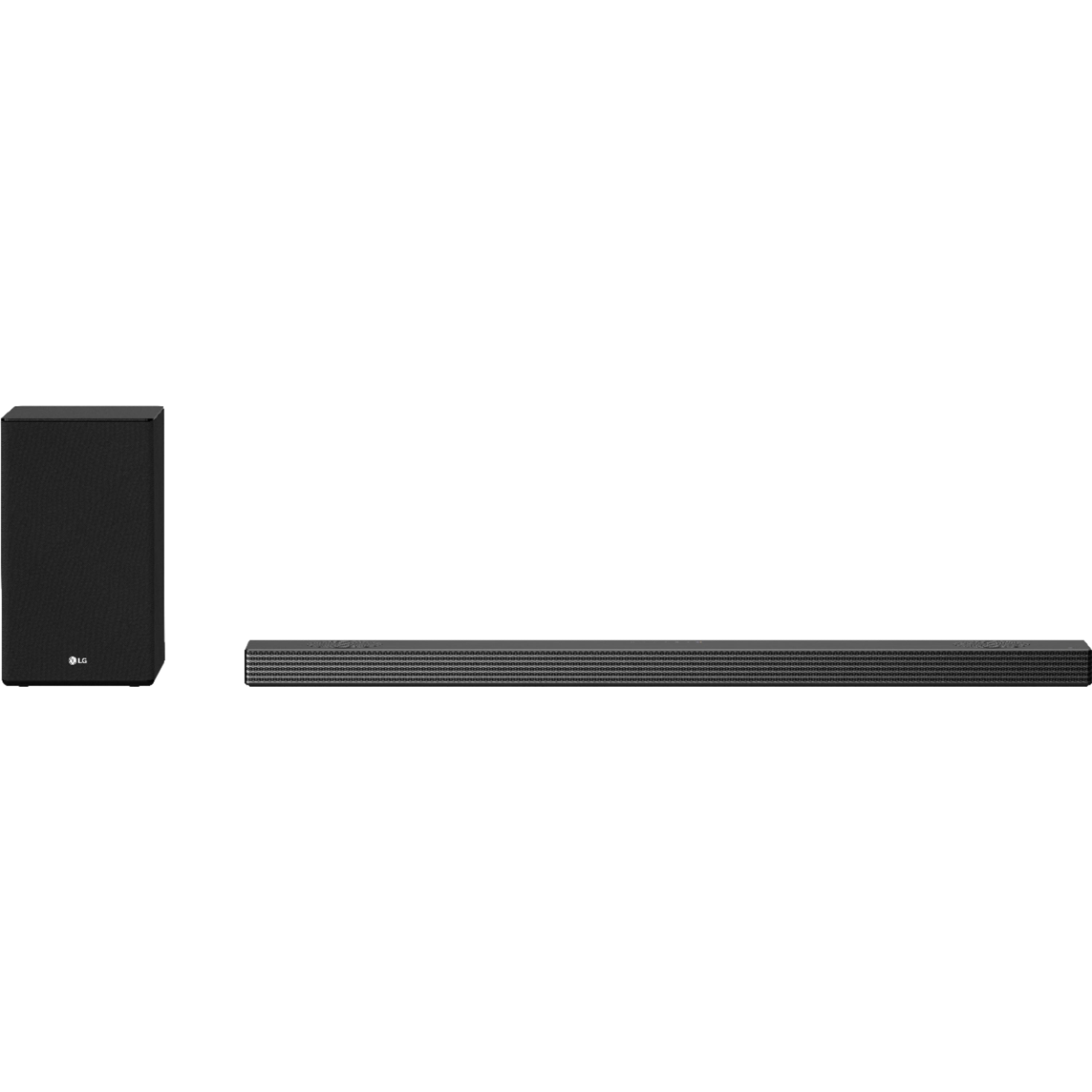 LG 5.1.2-Channel 520W Soundbar System with Wireless Subwoofer, Black (Used - Good)