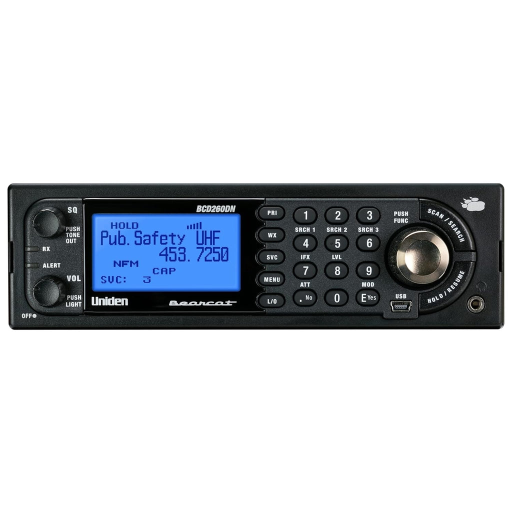 Uniden Bearcat BCD260DN Base/Mobile Digital Scanner, Black