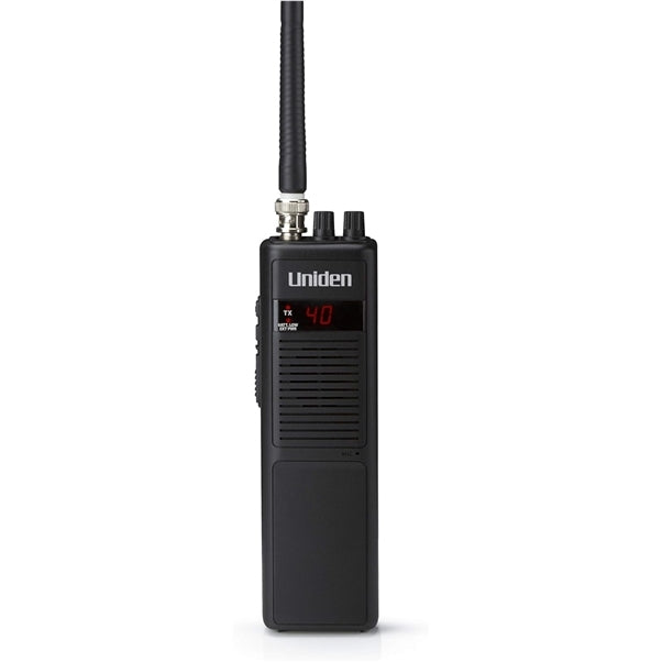 Uniden PRO401HH Professional Series 40 Channel Handheld CB Radio, Black