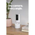 Ring Pan-Tilt Indoor Cam (newest model) 360° pan coverage, HD video White (Wired) (New Open Box)