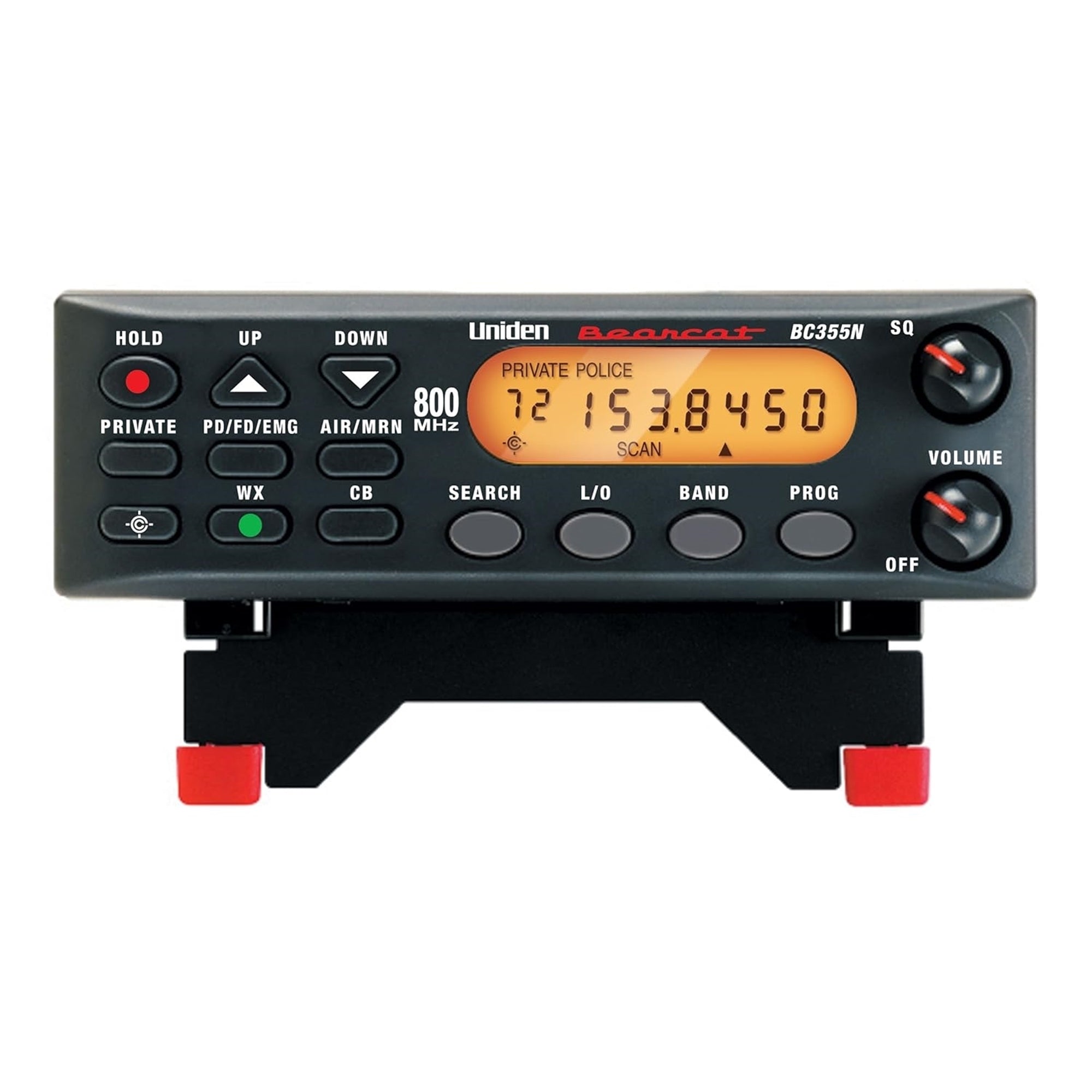 Uniden 800 MHz 300-Channel Base Mobile Scanner (BC355N) (New Open Box)