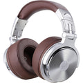 OneOdio A71 3.5mm Wired Over-Ear Headphones, Silver
