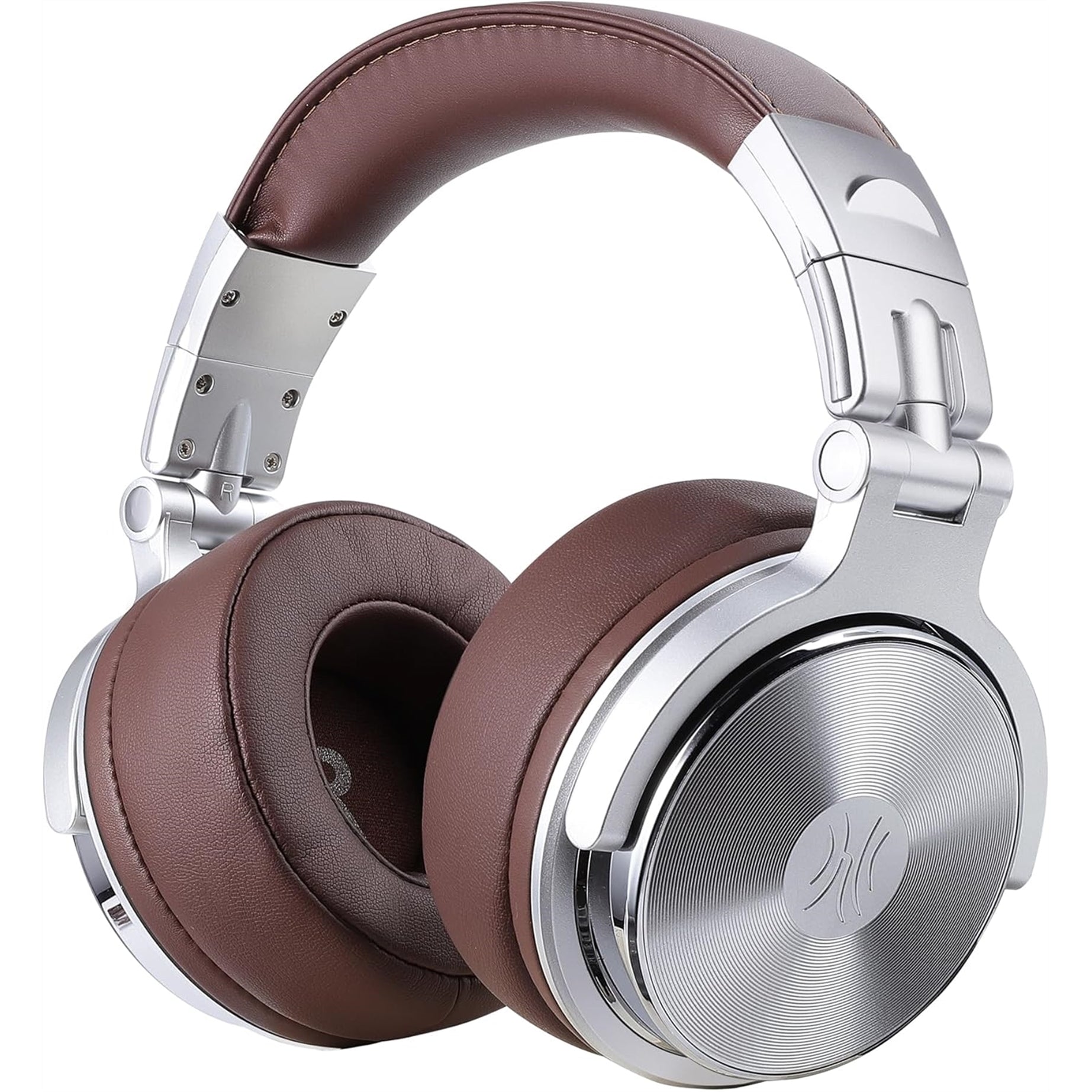 OneOdio A71 3.5mm Wired Over-Ear Headphones, Silver