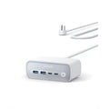 Anker A91C0-122 3-Outlet 1875W 5 ft. Cord Surge Protector, White (New Open Box)