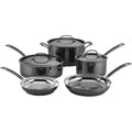 Cuisinart MSS-8 Mica Shine Stainless Cookware Set, 8 Piece, Black (New Open Box)