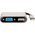 D-Link DUB-V210-US USB-C VGA Adapter Cable, Black