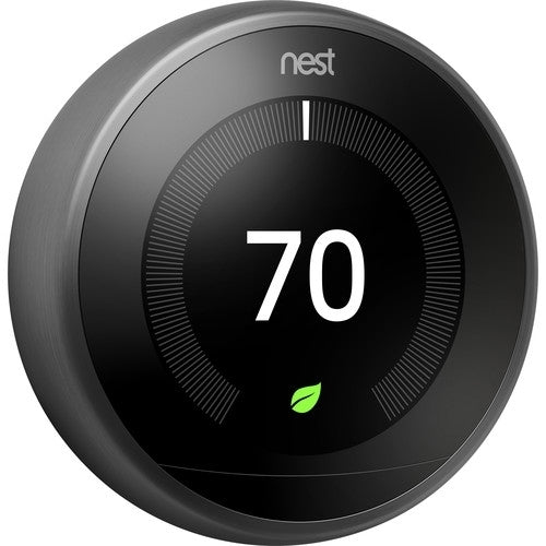 Google T3016US Smart Programmable Wi-Fi Thermostat, Black (Scratch and Dent)