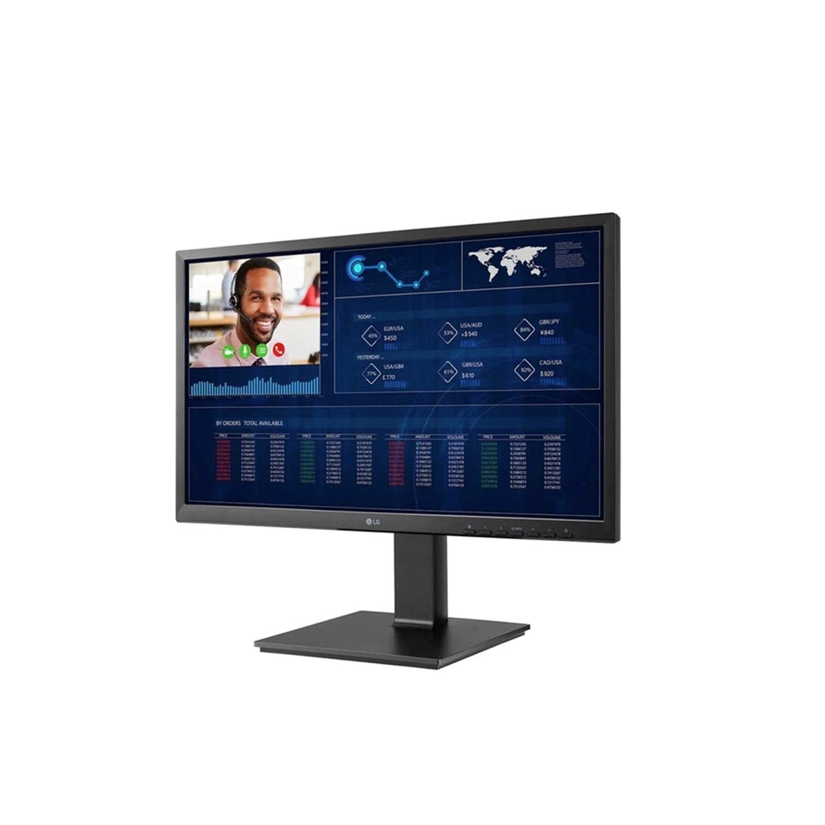 LG 24CN650N-6N 24" Full HD (1920x1080) 75Hz 5ms IPS FreeSync Monitor, Black (Certified Refurbished)