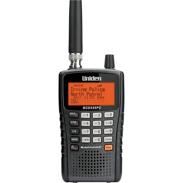 Uniden BCD325P2 Trunk Tracker V Handheld Scanner, Black (New Open Box)