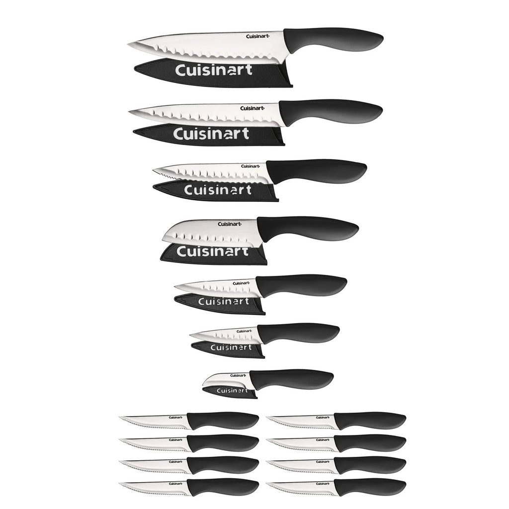 Cuisinart Stainless Steel 22-Piece Cutlery Set, C77SS-22PKS, Silver (New Open Box)