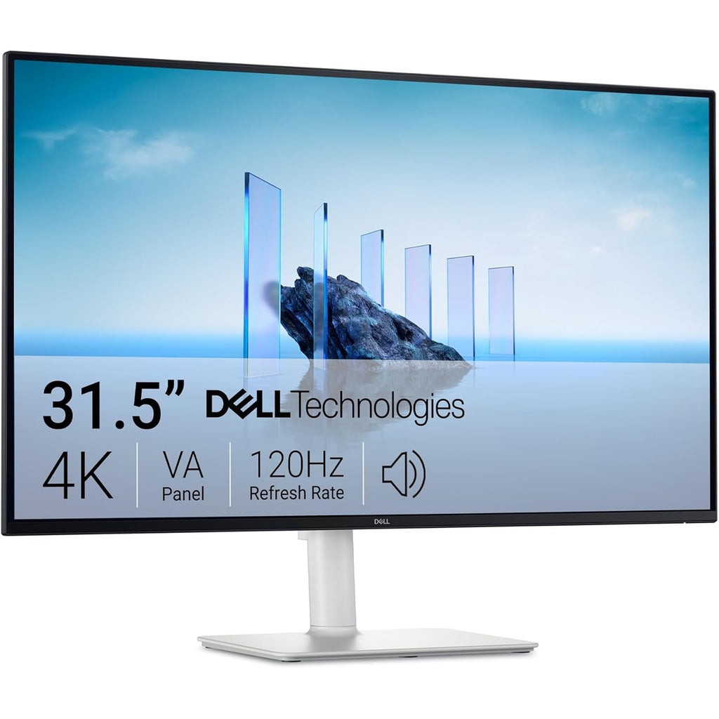 Dell S3225QS 31.5" 4K (3840x2160) 4ms IPS FreeSync Monitor, White (New Open Box)