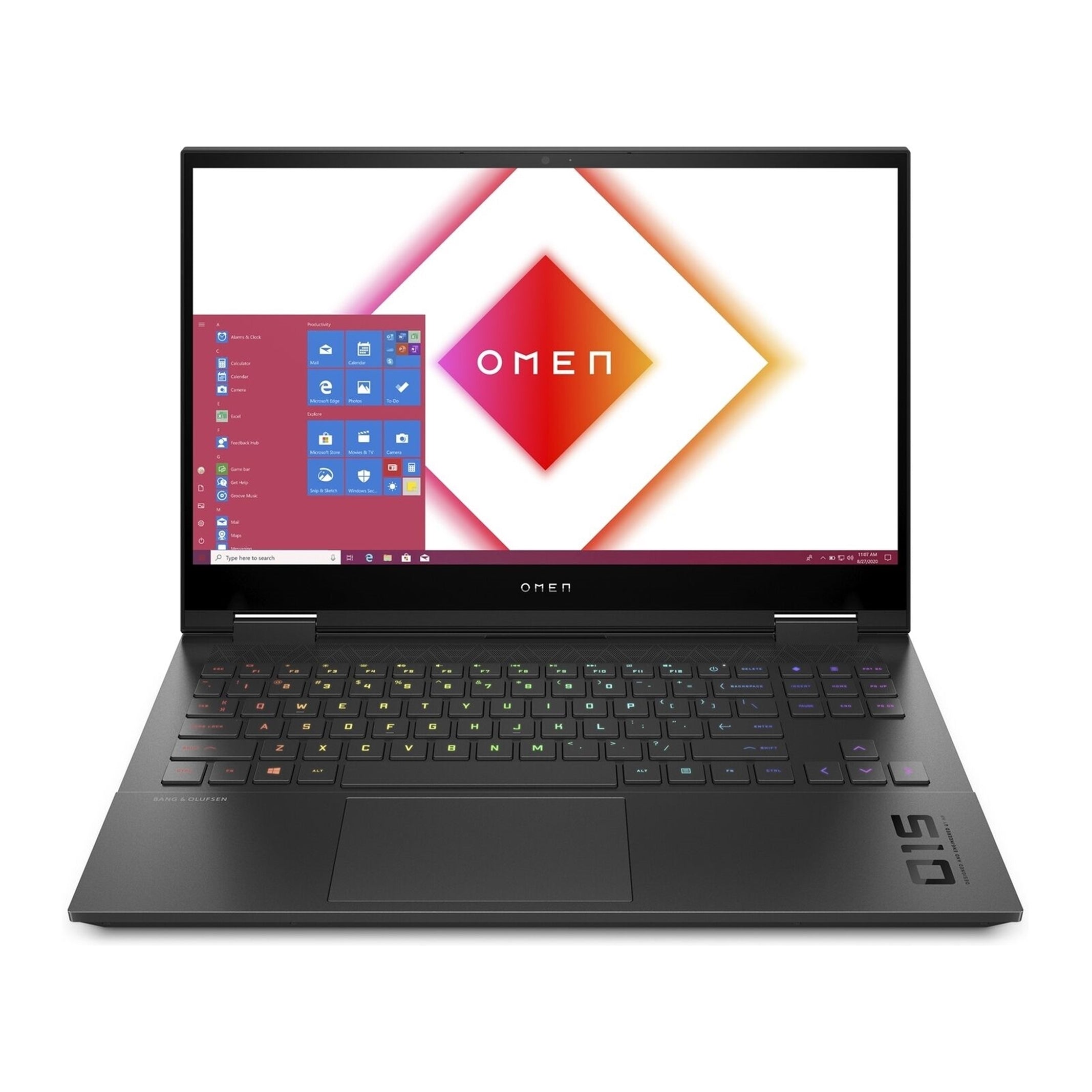 HP OMEN 15-EK1008CA 15.6" 16GB 1TB SSD Core™ i7-10750H 2.6GHz Win10H, Shadow Black (Certified Refurbished)