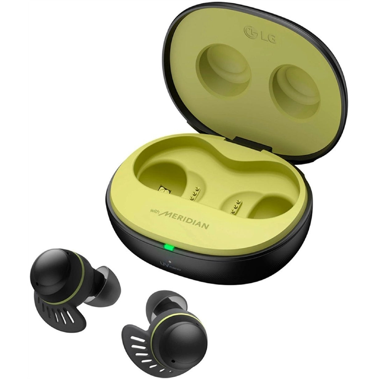 LG Electronics Tone TF8Q Bluetooth Wireless In-Ear Headphones, Black (New Open Box)
