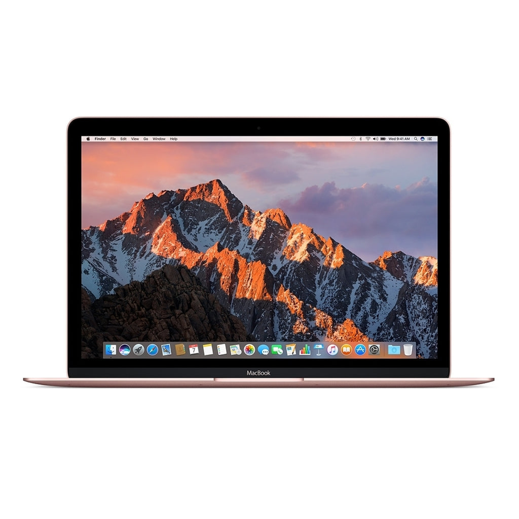 Apple MacBook MMGL2LL/A 12" 8GB 256GB SSD Core™ m3-7Y32 1.1GHz macOS, Rose Gold (Refurbished)