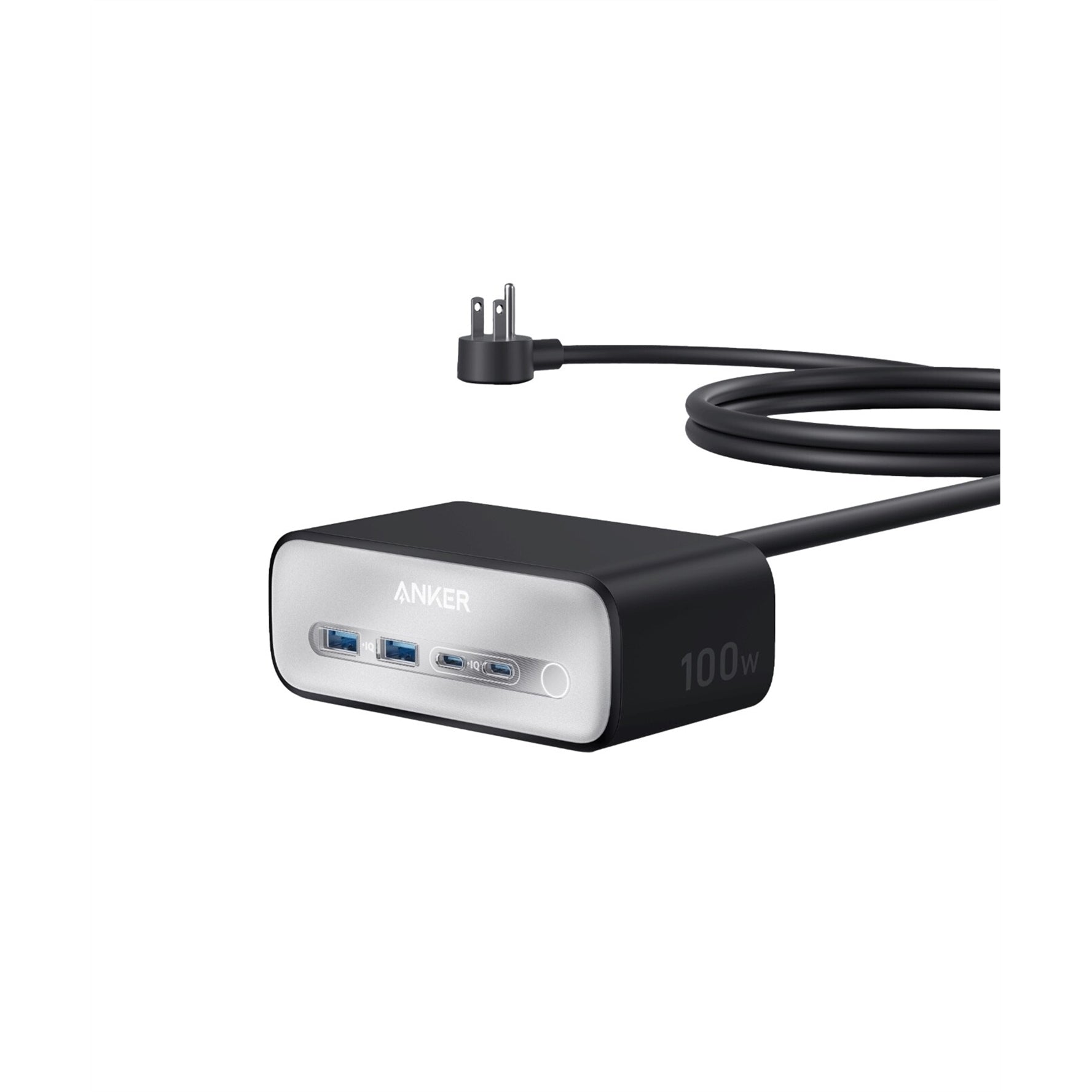 Anker A91C4-111 7-Outlet 110W 5 ft. Cord Power Strip, Black (New Open Box)