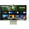Samsung M80C 32" 4K (3840x2160) 4ms LCD FreeSync Monitor, Green (Certified Refurbished)