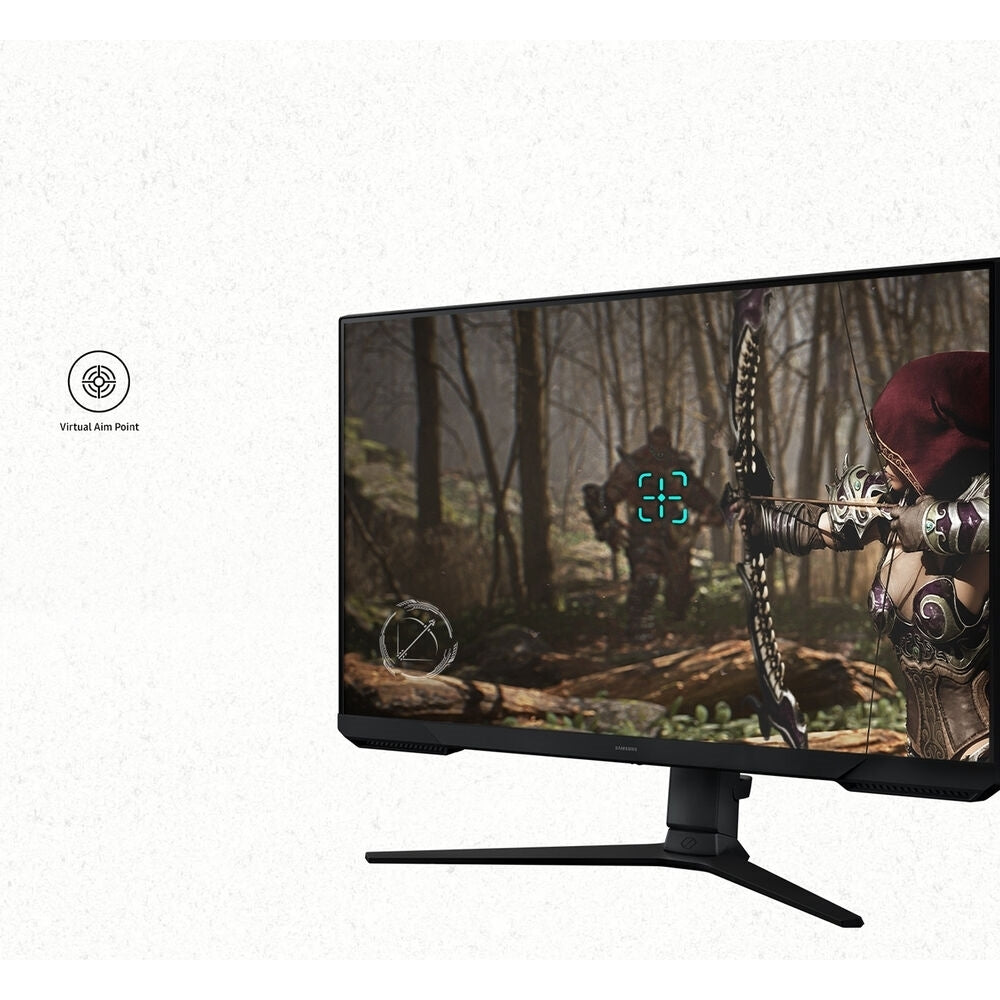 Samsung G30D 27" Full HD (1920x1080) 180Hz 1ms LED FreeSync Monitor, Black (Certified Refurbished)