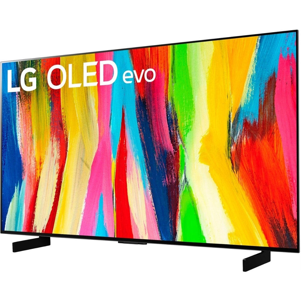 LG OLED42C2PUA 4K (3840x2160) 42" Smart OLED TV, Black (Used - Good)