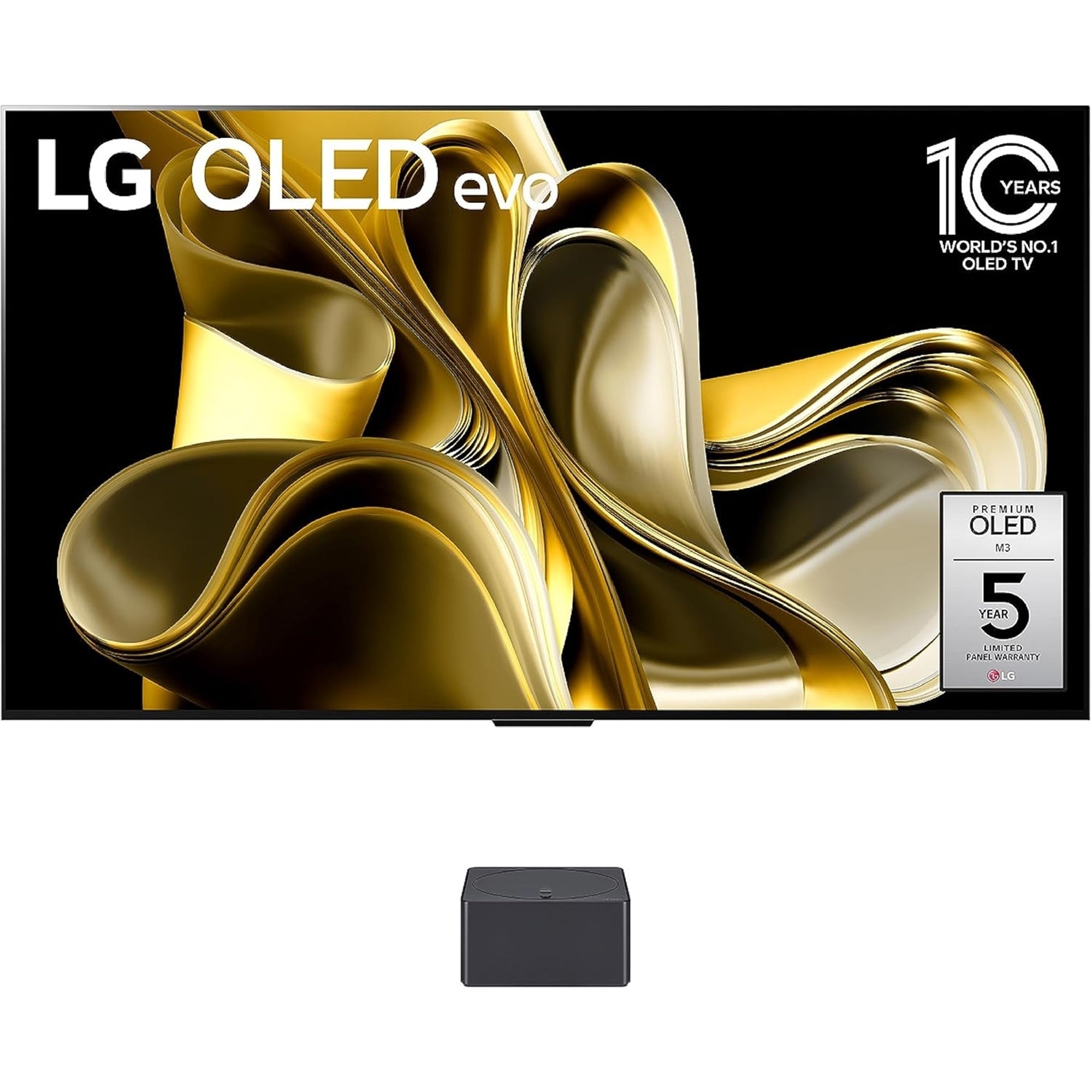 LG OLED77M3PUA 4K (3840x2160) 77" Smart OLED HDR TV, Black (Certified Refurbished)
