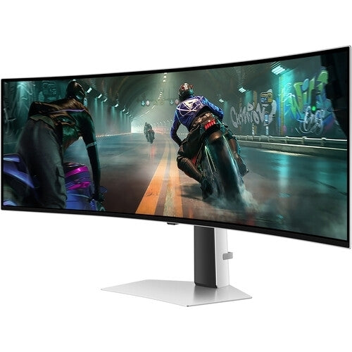Samsung Odyssey QD-OLED G91SD 49" (5120x1440) 144Hz 0.03ms Curved OLED G-Sync Monitor, White (Used - Good)