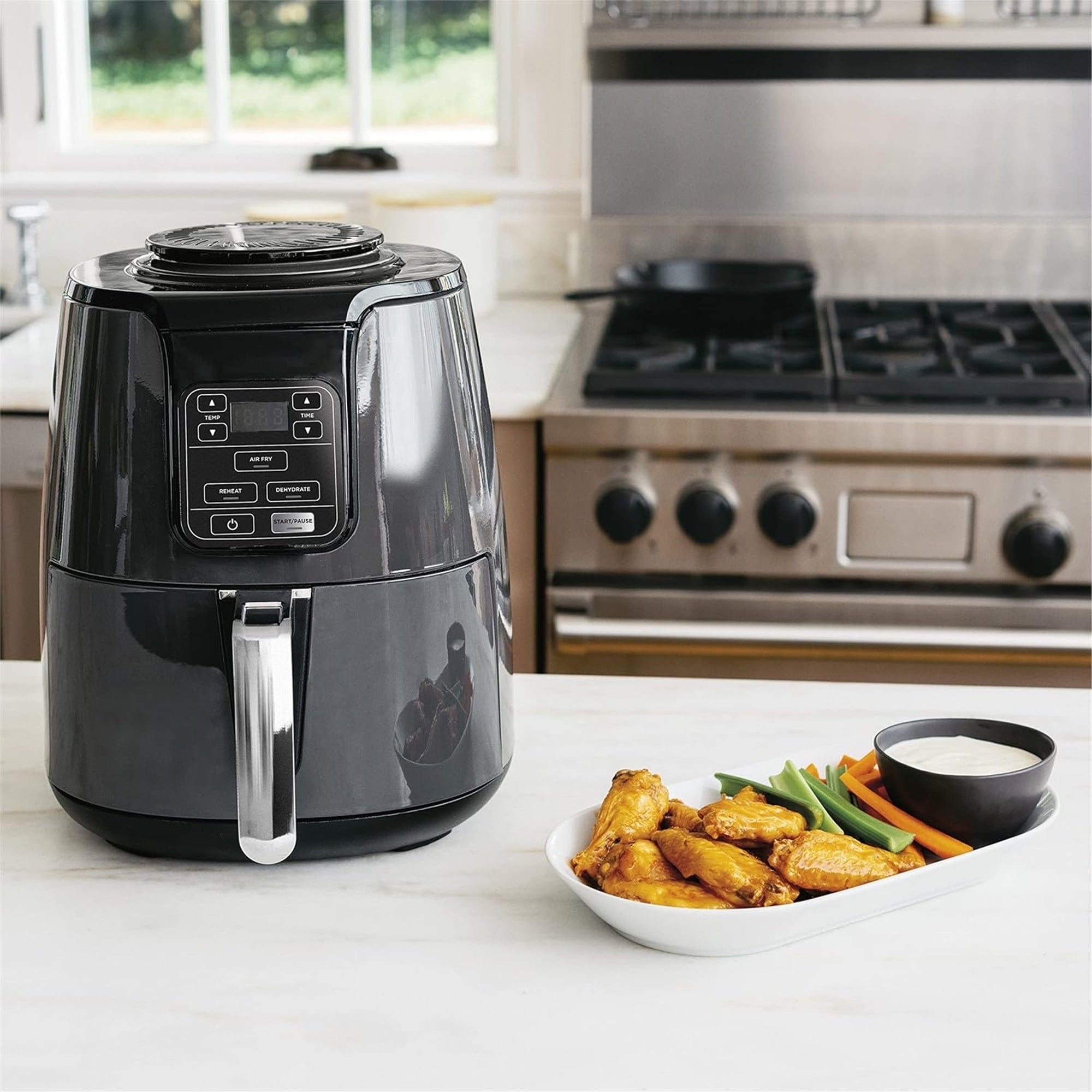 Ninja 4QT Electric Pressure Cooker, Black () (New Open Box)