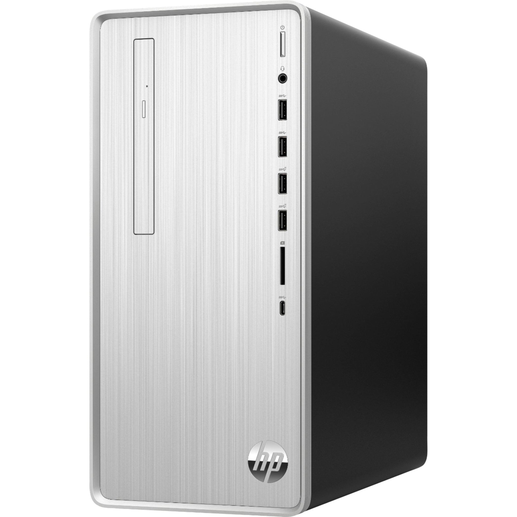 HP Pavilion TP01-1227C Desktop 4GB 1TB Core™ i3-10100 3.6GHz Win10H, Black/Silver (Certified Refurbished)