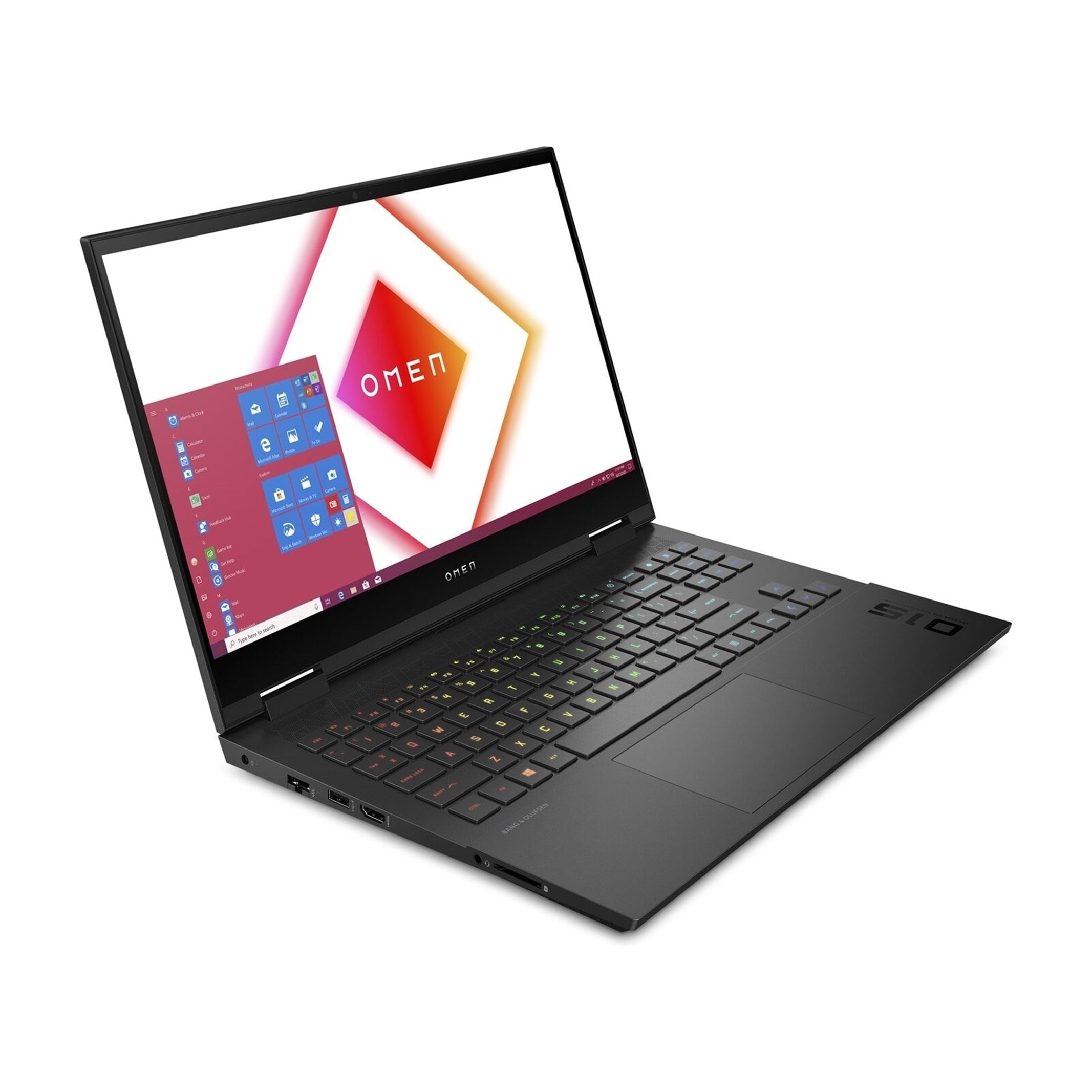 HP OMEN 15-EK1008CA 15.6" 16GB 1TB SSD Core™ i7-10750H 2.6GHz Win10H, Shadow Black (Certified Refurbished)