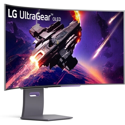LG UltraGear 45GS95QE-B 45" UW-QHD (3440x1440) 240Hz 0.03ms Curved OLED G-Sync Monitor, Black (Certified Refurbished)