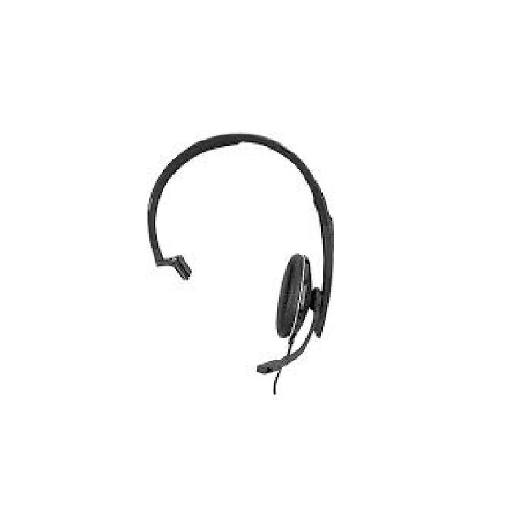 Ultimo 102R Usb Chat Headset Single Ear With Microphone, Black (Certified Refurbished)