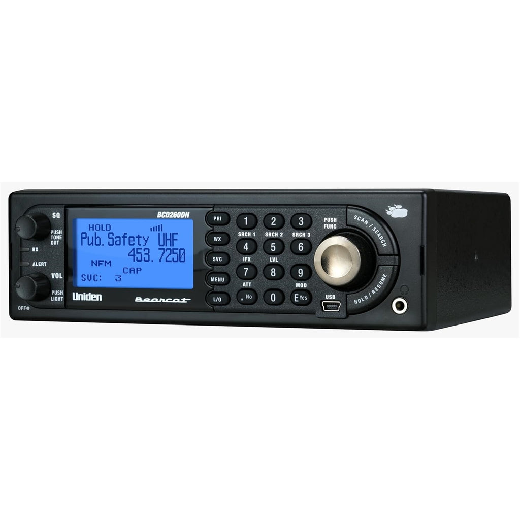Uniden Bearcat BCD260DN Base/Mobile Digital Scanner, Black