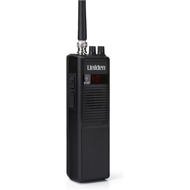 Uniden PRO401HH Professional Series 40 Channel Handheld CB Radio, Black