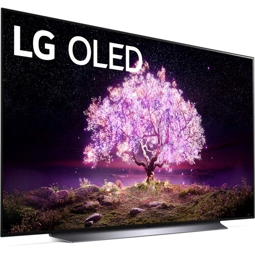 LG OLED77C1PUB Class C1 Series OLED 4K (3840x2160) 77" Smart OLED HDR TV, Black (Certified Refurbished)