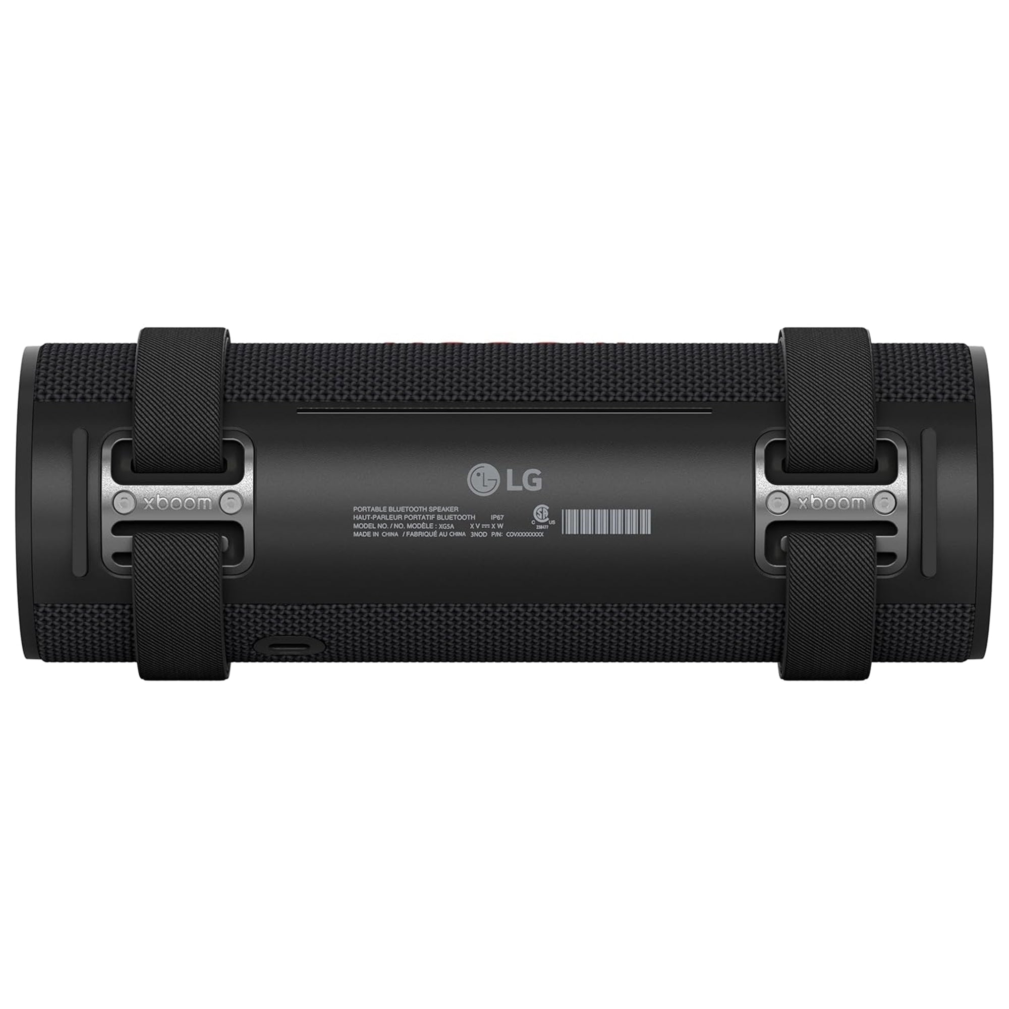 LG XBOOM Grab Portable Bluetooth Speaker, Black (Certified Refurbished)