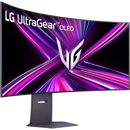 LG UltraGear 45GX950A-B 45" UW5K (WUHD) (5120x2160) 165Hz 0.03ms Curved OLED G-Sync Monitor, Black (Certified Refurbished)