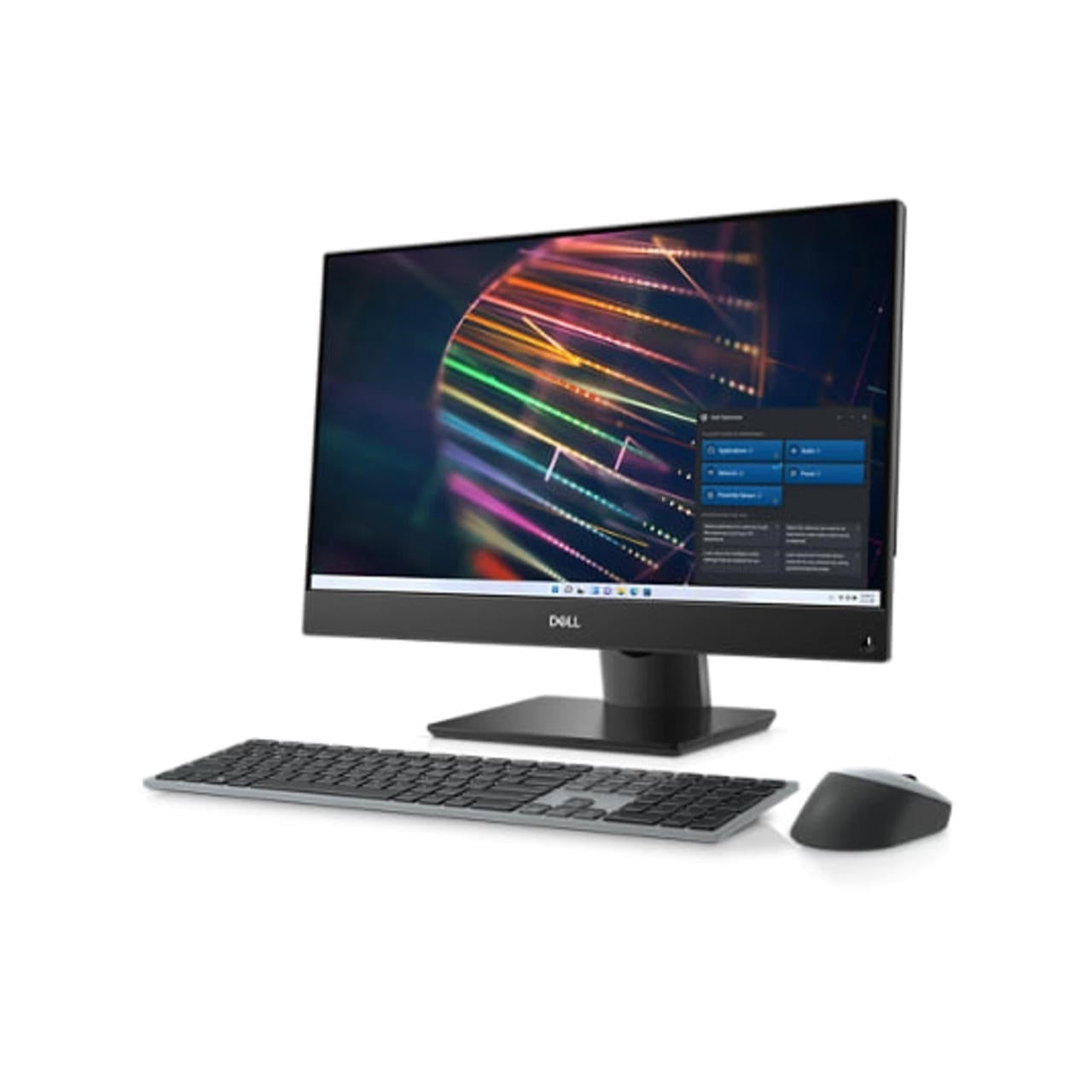 Dell Optiplex 24 5400 23.8" 8GB 256GB SSD Pentium® Gold G7400 3.4GHz WIN11P, Black (Certified Refurbished)