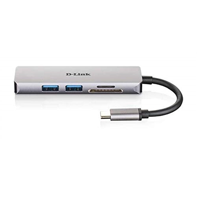 D-Link USB-C DUB-M530-US USB Hub, Black (New Open Box)