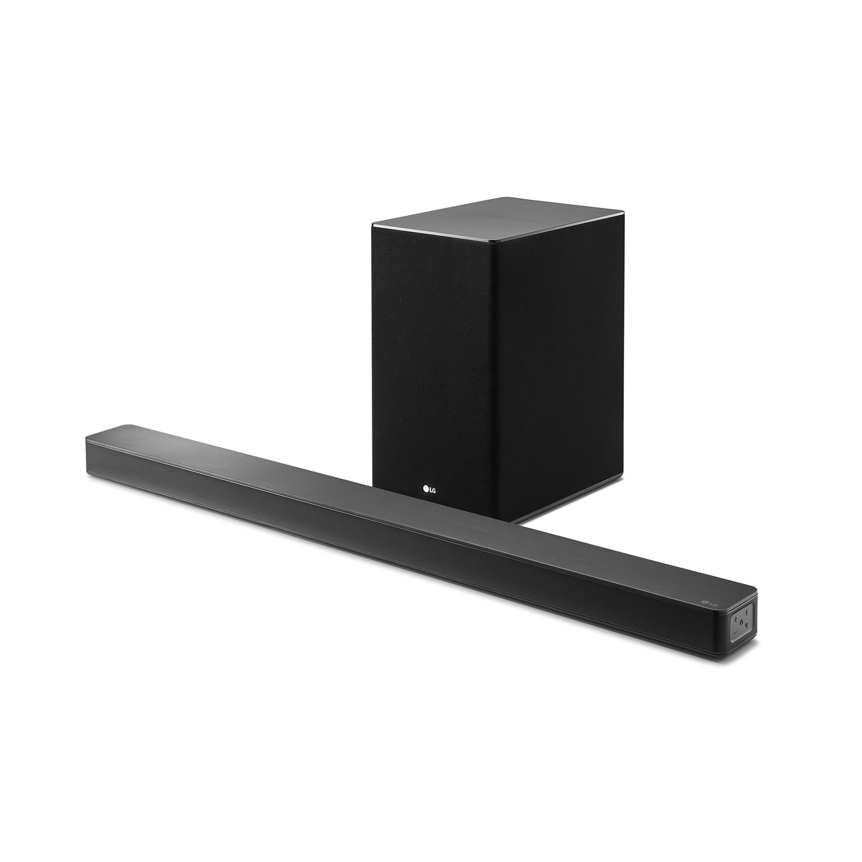 LG Electronics SK8Y 2.1 Channel Soundbar Subwoofer Combo with Dolby Atmos, Black (Scratch and Dent)
