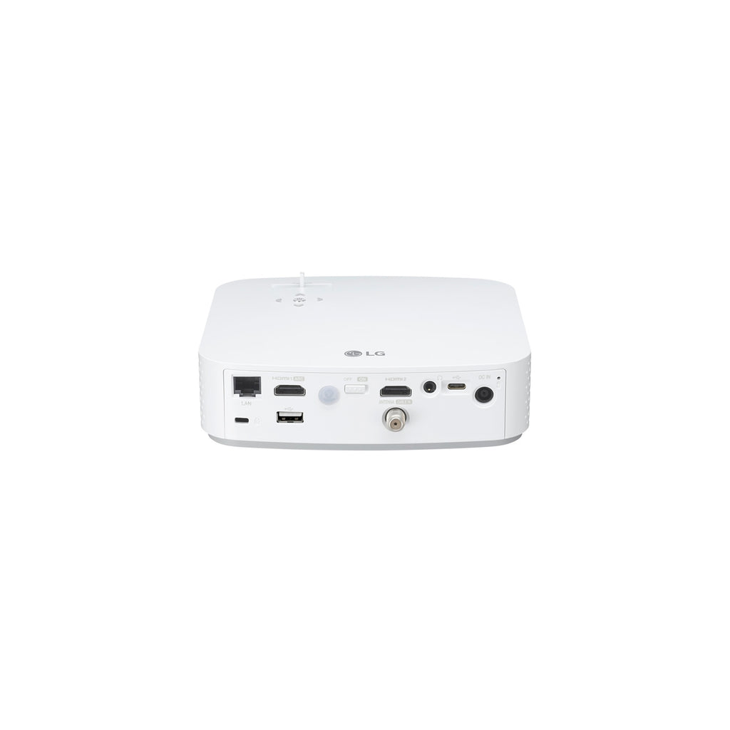 LG Electronics PD50KA 600-Lumen Full HD (1920x1080) DLP Projector, White (New Open Box)