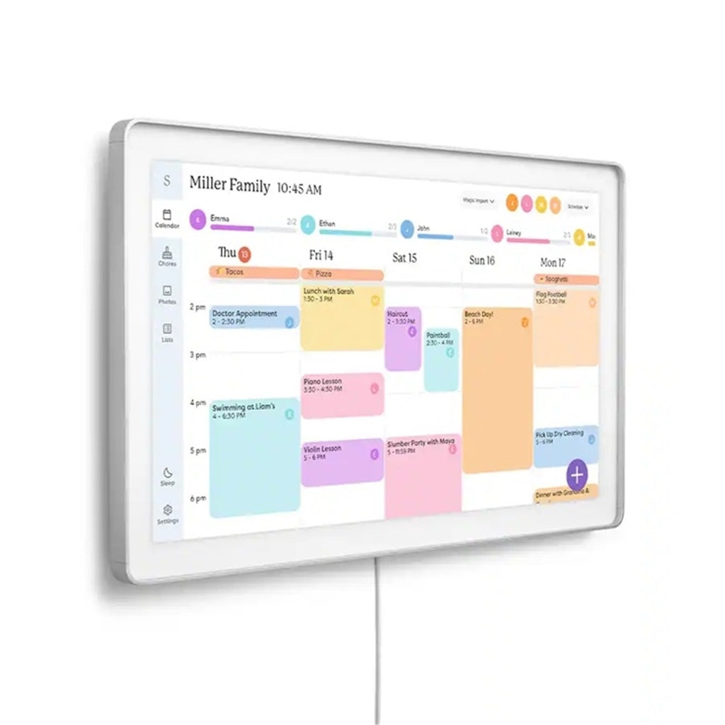 Skylight 272BGa Calendar Max: 27 inch Touchscreen Smart Calendar and Family Organizer, Aluminum