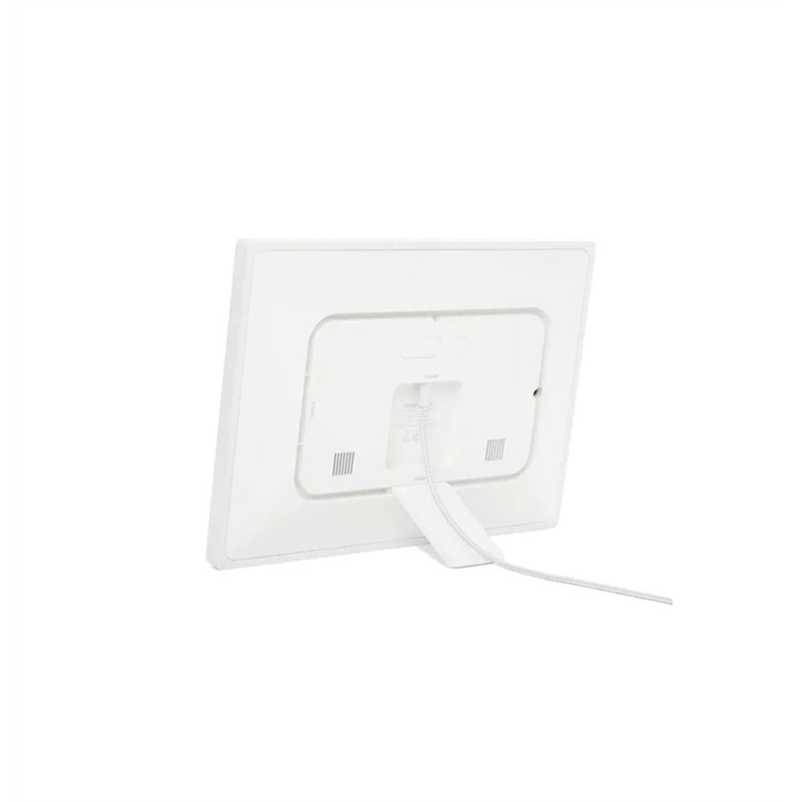 Skylight 100DBT 10" Digital Photo Frame - White: Wi-Fi Enabled Wall Mountable, Detachable Stand