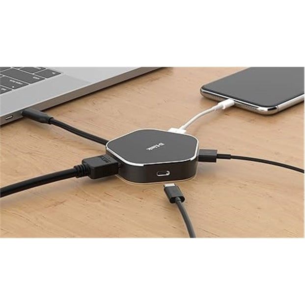 D-Link USB-C DUB-M420-US USB Hub, Black
